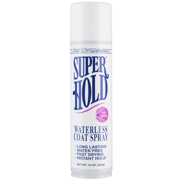 Chris Christensen Super Hold Waterless Coat Spray 283g – Strong, Long-Lasting Styling Formula