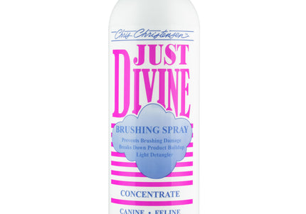 Chris Christensen Just Divine Brushing Spray 473ml – Concentrated Volumizing Formula, 1:4 Mix Ratio
