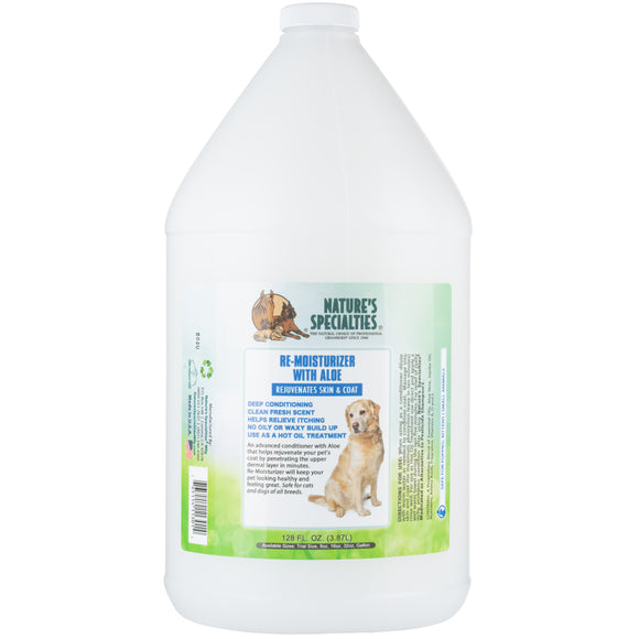 Nature's Specialties Re-Moisturizer Conditioner – Concentrated Moisturizing and Regenerating Formula, 3.8L