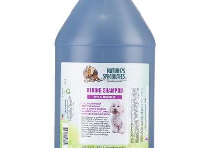 Nature's Specialties Bluing Shampoo – Color-Enhancing Concentrate, 1:16 Dilution, 3.8L Bottle