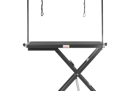 Blovi Callisto Black Electric Grooming Table – Adjustable Lift, 125x65cm Non-Slip Surface
