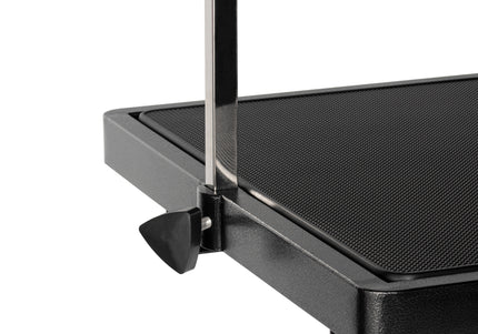 Blovi Callisto Black Electric Grooming Table – Adjustable Lift, 125x65cm Non-Slip Surface