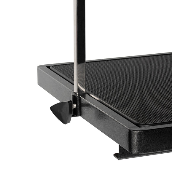 Blovi Callisto Black Electric Grooming Table – Adjustable Lift, 125x65cm Non-Slip Surface