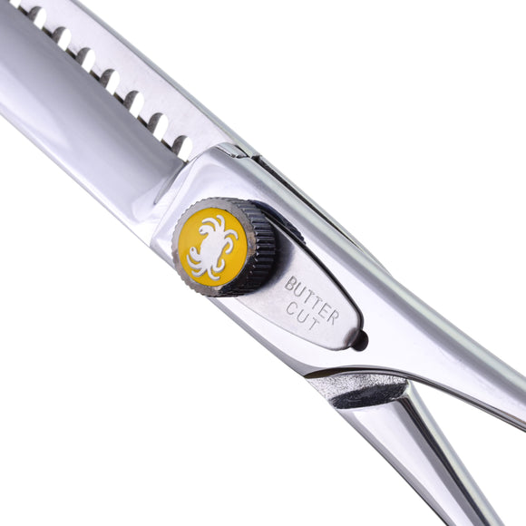 Geib Crab Level 2 Chunker 8" – Japanese Stainless Steel, 19-Tooth Professional Thinning Shears