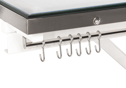 Blovi Luminous Pro Grooming Table 120x65cm – Lift System and LED Glass Top, Professional Grade