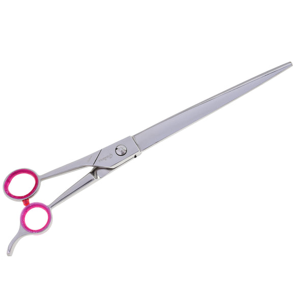 Geib Gator Left Straight Scissors – 10" Japanese Stainless Steel, Left-Handed Precision