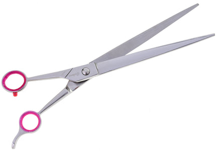 Geib Gator Left Straight Scissors – 10" Japanese Stainless Steel, Left-Handed Precision