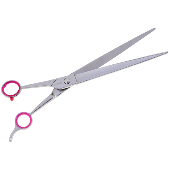 Geib Gator Left Straight Scissors – 10" Japanese Stainless Steel, Left-Handed Precision
