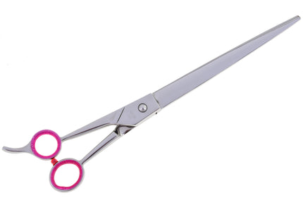 Geib Gator Left Straight Scissors – 10" Japanese Stainless Steel, Left-Handed Precision