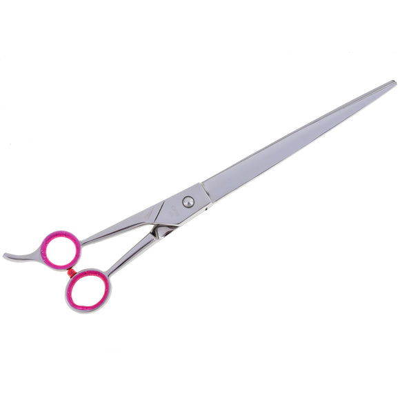 Geib Gator Left Straight Scissors – 10" Japanese Stainless Steel, Left-Handed Precision