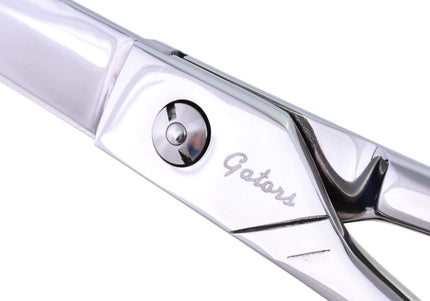 Geib Gator Left Straight Scissors – 10" Japanese Stainless Steel, Left-Handed Precision