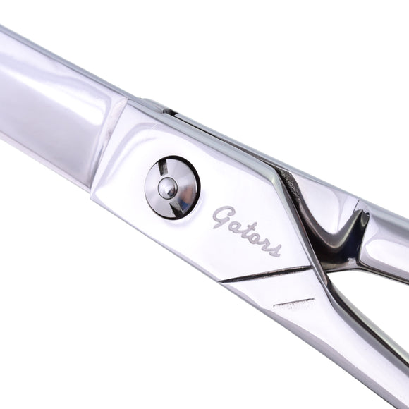 Geib Gator Left Straight Scissors – 10" Japanese Stainless Steel, Left-Handed Precision