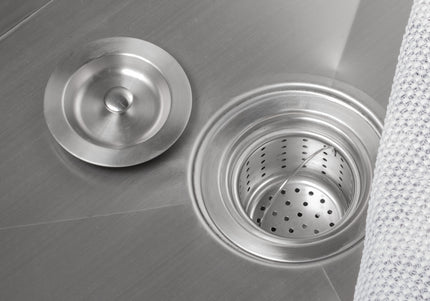 Blovi Stainless Steel Lift Bath – Electric Grooming Bathtub with Sliding Door, Durable Steel Construction