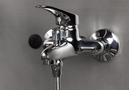 Blovi Stainless Steel Lift Bath – Electric Grooming Bathtub with Sliding Door, Durable Steel Construction