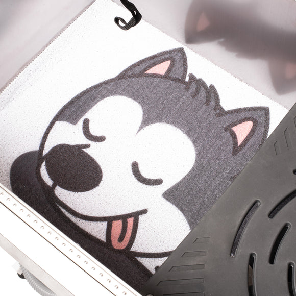 Blovi Stainless Steel Lift Bath – Electric Grooming Bathtub with Sliding Door, Durable Steel Construction