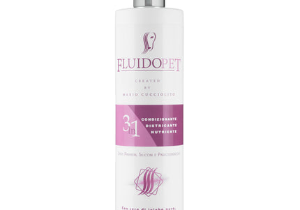FluidoPet 3in1 Leave-In Balsam – No-Rinse Mask, Smooths and Detangles Long Coats, 500ml