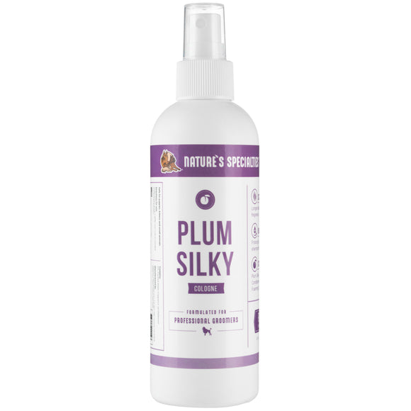Nature's Specialties Plum Silky Cologne – Delicate Fruity Scented Grooming Spray, 237ml