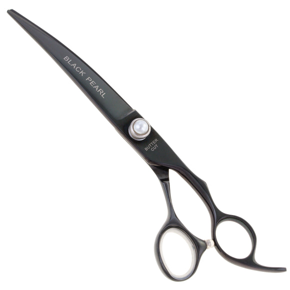 Geib Black Pearl Scissors Set 7.5in – Japanese Cobalt Steel, Professional Cutting and Thinning, 3 Pieces