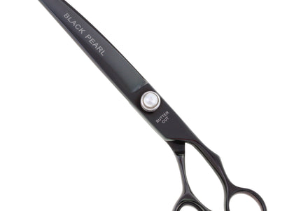 Geib Black Pearl Scissors Set 8.5" – Japanese Cobalt Steel, Professional Cutting and Thinning, 3 Pieces