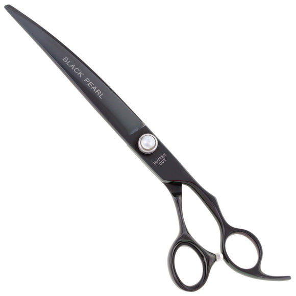 Geib Black Pearl Scissors Set 8.5" – Japanese Cobalt Steel, Professional Cutting and Thinning, 3 Pieces
