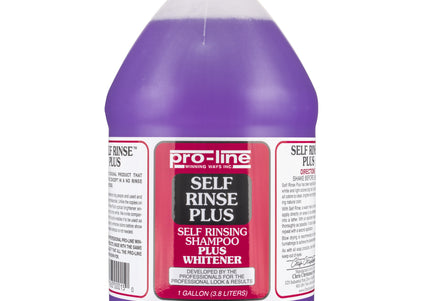 Chris Christensen Self Rinse Plus Dry Shampoo – 3.8L, Brightening Formula for White and Light Coats