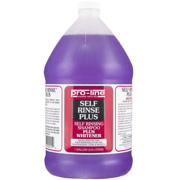Chris Christensen Self Rinse Plus Dry Shampoo – 3.8L, Brightening Formula for White and Light Coats