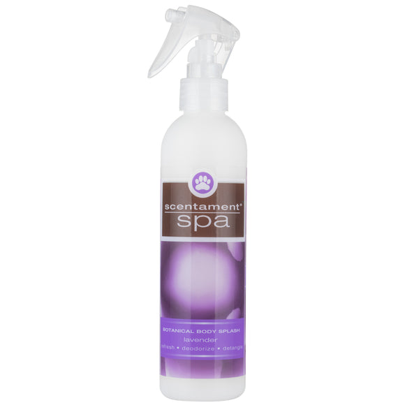 Best Shot Scentament Spa Lavender Spray 236ml – Antistatic Conditioning Mist with Lavender Fragrance, Eases Combing