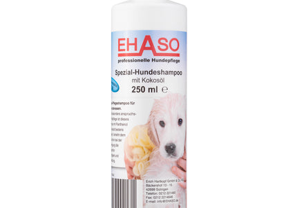 Ehaso Rosa Moisturizing Shampoo – Coconut Oil Formula, Concentrated 1:4, Gentle Cleansing