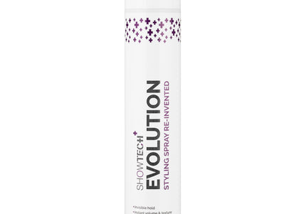 Show Tech+ Evolution Styling Spray 500ml – Lightweight Finishing Mist, Long-Lasting Hold and Shine