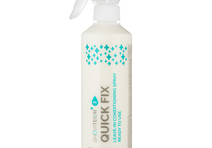 Show Tech+ Quick Fix Spray 500ml – Detangling and Anti-Static Grooming Formula, Dirt-Repellent