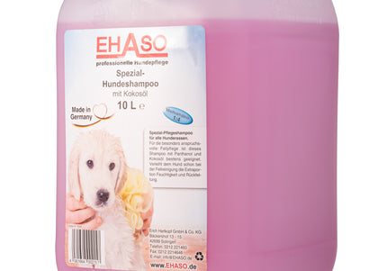 Ehaso Rosa Moisturizing Shampoo with Coconut Oil, Concentrate 1:4, 10L – Nourishing Formula