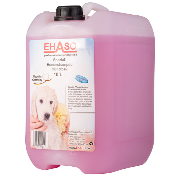 Ehaso Rosa Moisturizing Shampoo with Coconut Oil, Concentrate 1:4, 10L – Nourishing Formula