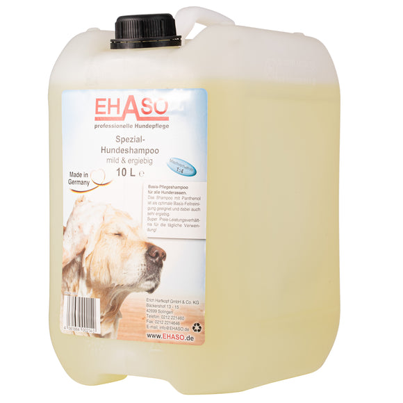 Ehaso Standard Shampoo Concentrate 1:4 – Universal Formula, 10L Bulk Size