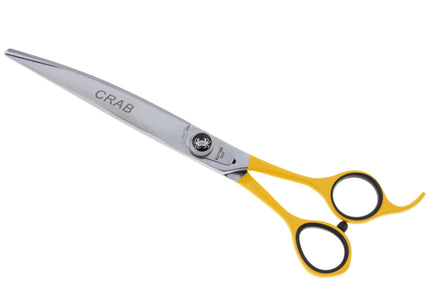 Geib Crab Curved Grooming Scissors 9.5" – Precision Micro-Bevel Blade, Level 1 Quality
