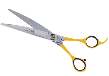 Geib Crab Curved Grooming Scissors 9.5" – Precision Micro-Bevel Blade, Level 1 Quality