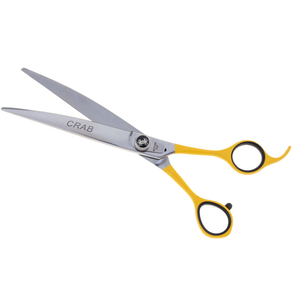 Geib Crab Curved Grooming Scissors 9.5" – Precision Micro-Bevel Blade, Level 1 Quality