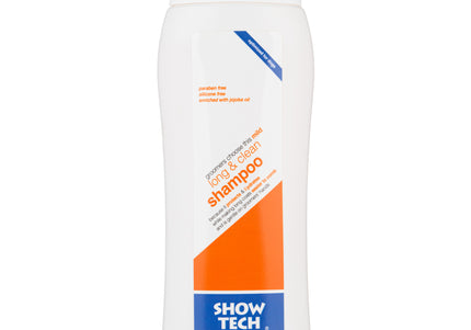 Show Tech Long & Clean Shampoo – Nourishing Formula for Long-Haired Coats, 300ml