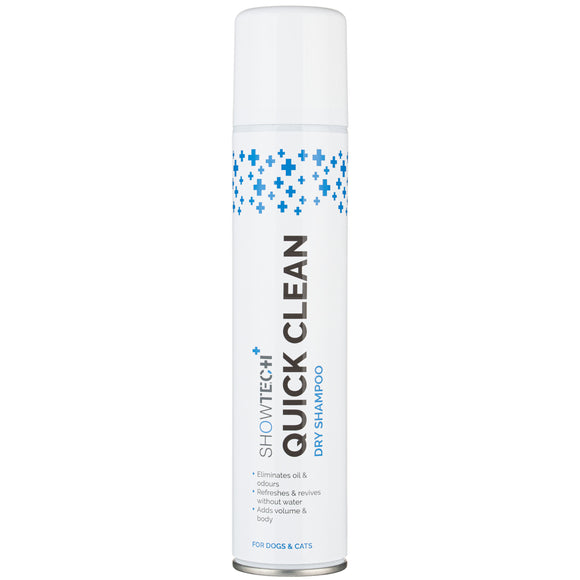 Show Tech+ Dry Shampoo Spray 200ml – Texturizing Formula, Fast-Acting and Residue-Free