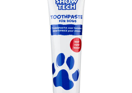 Show Tech Beef Toothpaste 85g – Beef Flavor Dental Care Paste, Gentle Cleaning Formula