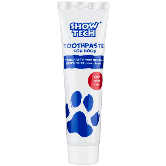 Show Tech Beef Toothpaste 85g – Beef Flavor Dental Care Paste, Gentle Cleaning Formula