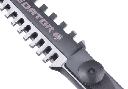 Excalibur Shears Predator Black 6.5" Straight Grooming Scissors – Ultra Sharp, Precision Cutting