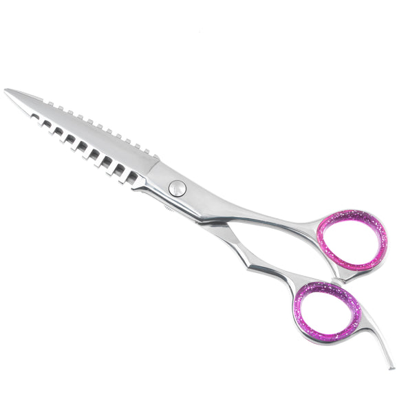 Excalibur Shears Predator Black 6.5" Straight Grooming Scissors – Ultra Sharp, Precision Cutting