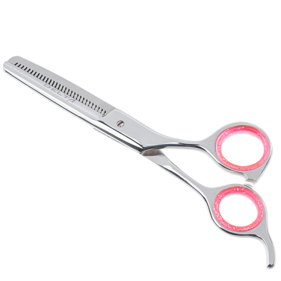 Excalibur Shears Silver Delta 6" Thinning Shears – Japanese Steel, 30 Teeth, Professional Precision