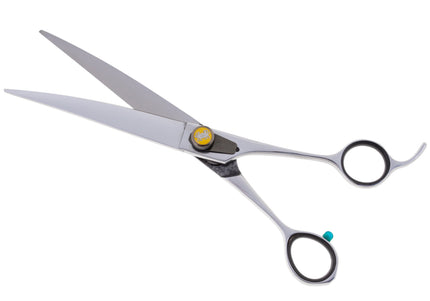 Geib Crab Curved Scissors 8.5" – High-Quality Micro-Bevel Shearing Tool, Level 2 Precision