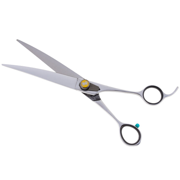 Geib Crab Curved Scissors 8.5" – High-Quality Micro-Bevel Shearing Tool, Level 2 Precision