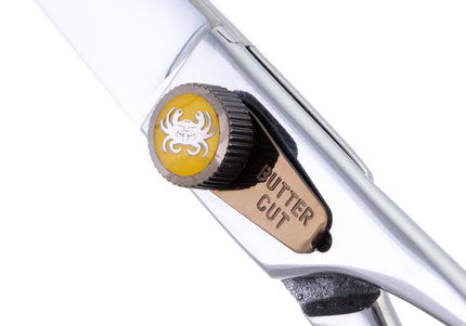 Geib Crab Curved Scissors 8.5" – High-Quality Micro-Bevel Shearing Tool, Level 2 Precision