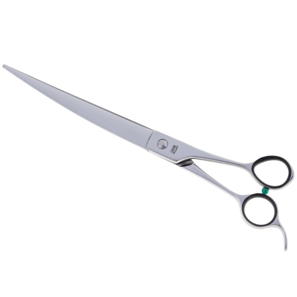 Geib Crab Curved Scissors 8.5" – High-Quality Micro-Bevel Shearing Tool, Level 2 Precision