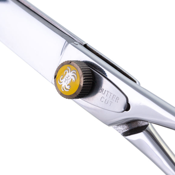 Geib Crab Curved Scissors 8.5" – High-Quality Micro-Bevel Shearing Tool, Level 2 Precision