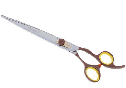 Geib Avanti Comfort Plus Straight Scissors – 9.5" Ergonomic Micro-Bevel Professional Grooming Shears