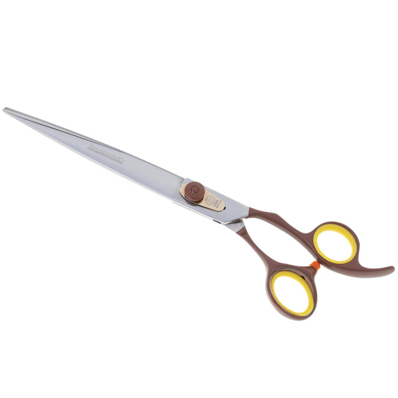Geib Avanti Comfort Plus Straight Scissors – 9.5" Ergonomic Micro-Bevel Professional Grooming Shears
